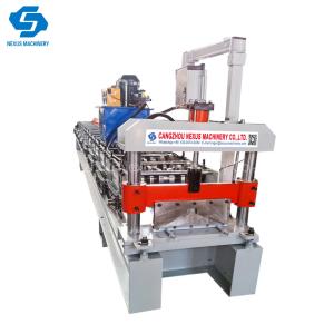 China Metal Ibr Roof Ridge Cap Roll Forming Machine Steel Tile Sheet Making Machine wholesale