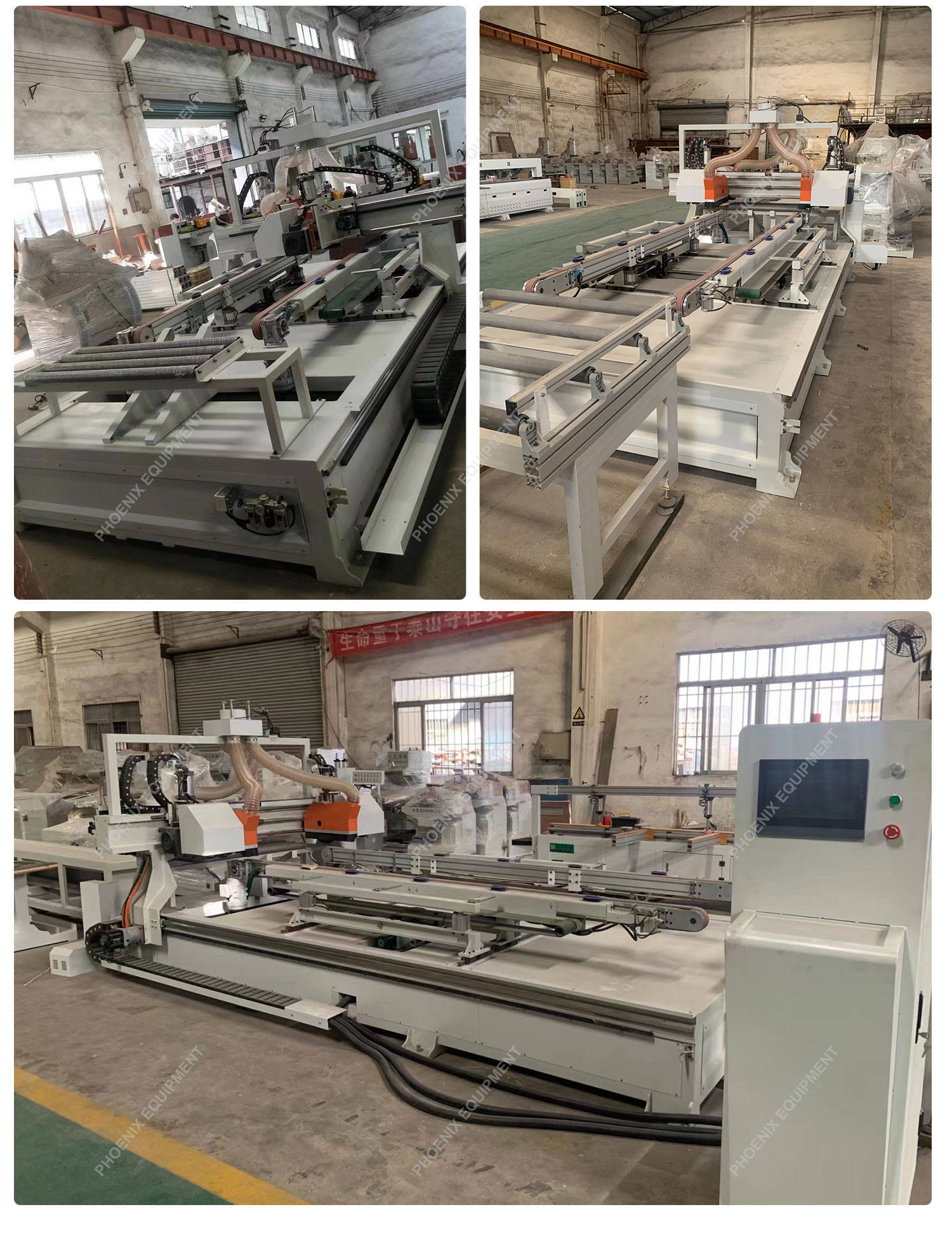 Square Sizing Cutting Wooden Door Four Side Edge Saw Machine for Furniture Factories