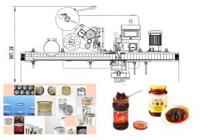 China 380V 50HZ 1.8KW Bottle Sticker Labeling Machine Electric Driven on sale