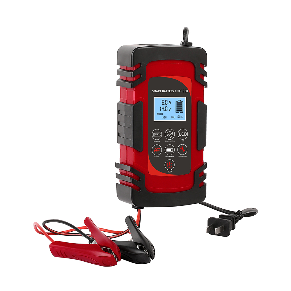 IP65 12V 10A Portable Car Battery Charger With 1M Cable Length And Jump Starting