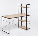 Functional Metal Dining Table for Office Desk in Simple Northern Europe Style