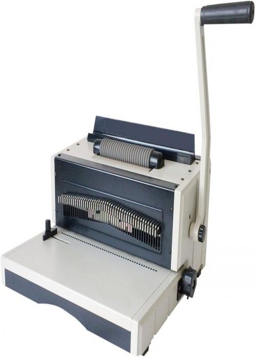 Portable B5 Paper Desktop Binding Equipment With 14.3mm Pitch
