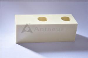China Ivory Advanced Structural Zirconia Ceramic Blocks Wear Resistant wholesale