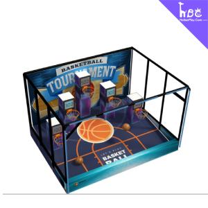 Interactive Basketball Arcade Game with Lights and Sounds