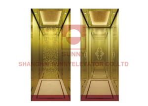 China 1000kg 1.0m/S Single Door Freight Elevator VVVF Speed Governor wholesale