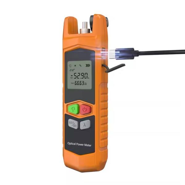 Mini Opm Power Meter Supports FC/SC/ST 2.5mm Universal Connector with VFL Fiber Optic Power Meter