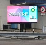 P10 Waterproof Cabinet Outdoor LED Display 3840Hz 1920Hz