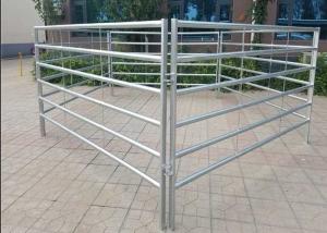China Square Pipe Oval Pipe Welded 2x1.5m Cattle Livestock Panels wholesale