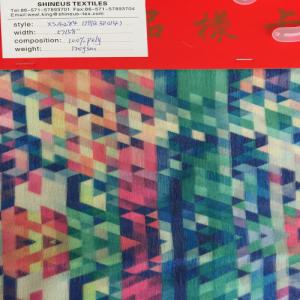 China 3D print on poly fabric wholesale