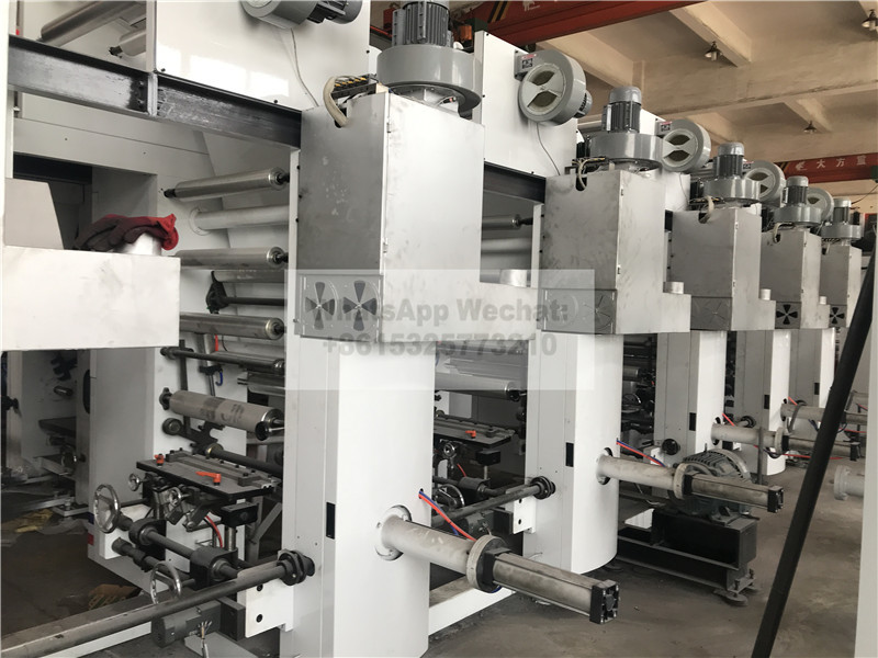 BOPP / CPP / PET Automatic Printing Machine , Plastic Film Rotogravure Printing Machine