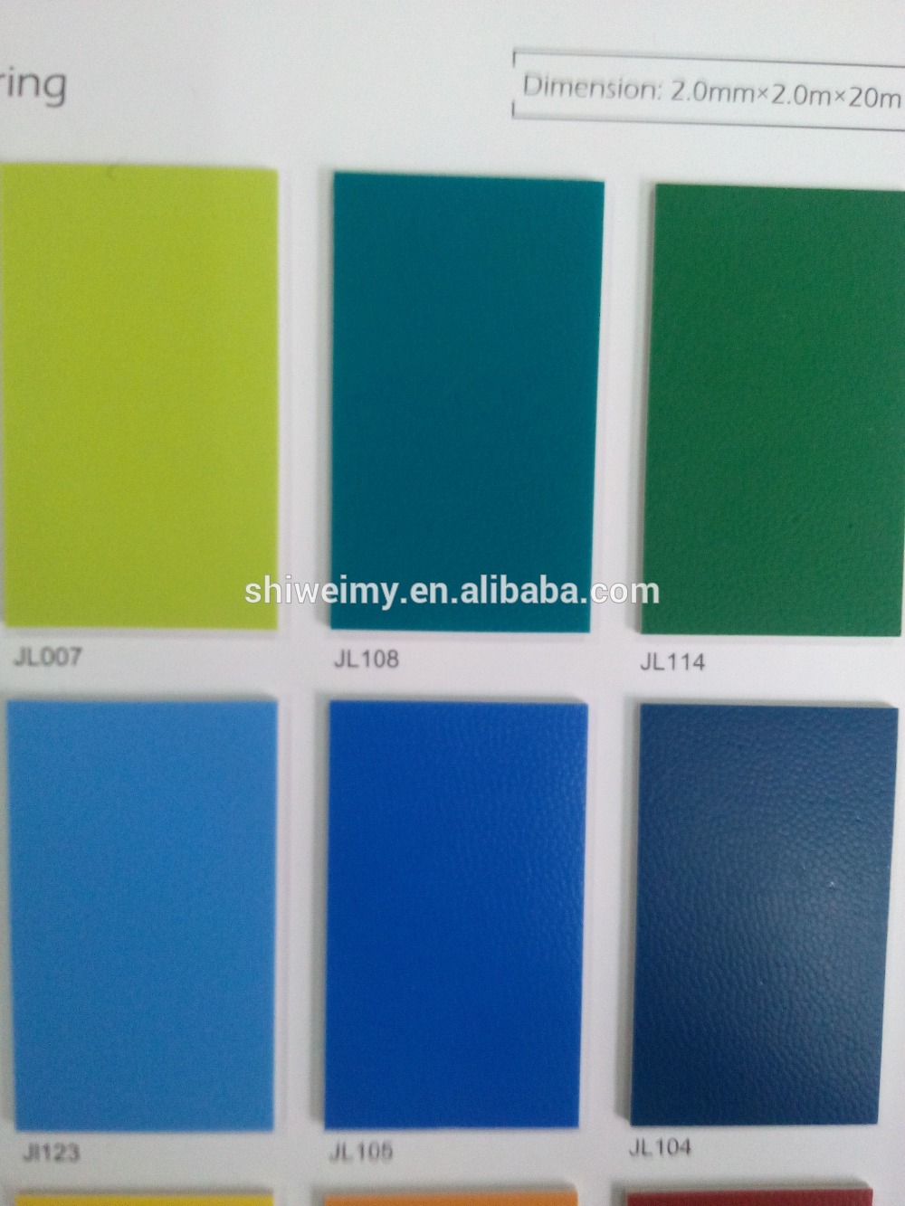 Excellent stain Resistance Plastic Flooring, PVC Flooring