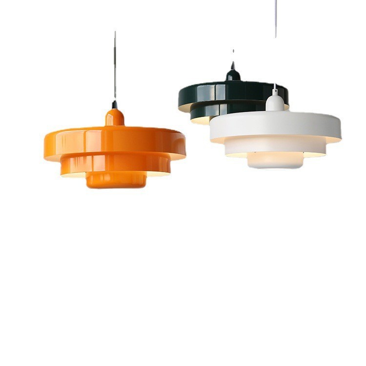 Nordic LED Pendant Light 3 Layers Dark Green Circle Hanging Lamps(WH-AP-584)