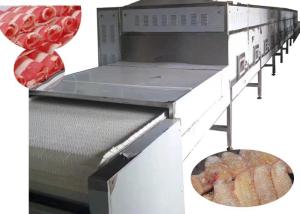 China 100KW Industrial Meat Thawing Machine , Microwave Quick Defrost Machine wholesale