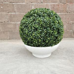 China Bowl Shape Fiber Clay Flower Pot Small Size Bowl Planter Box For Indoor Outdoor Home Garden wholesale