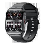 Stylish Android Square Smartwatch With Breathing Training And Music Control