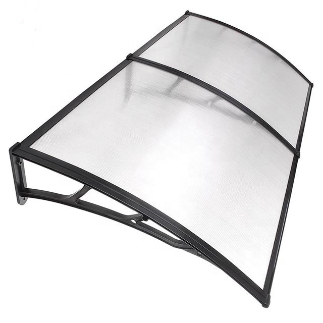 Aluminium bracket Polycarbonate roofing Canopy