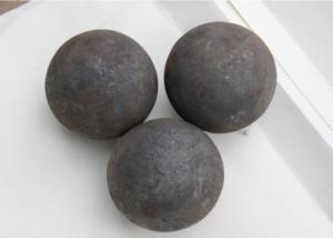 China High Quality 52-65 HRC Forged Steel Grinding Ball 40mm 50mm Iron Forged Grinding Balls wholesale