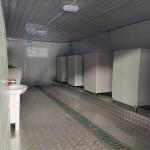 Prefab Outdoor Bathroom Portable Container Toilet 20ft Single Room with Public
