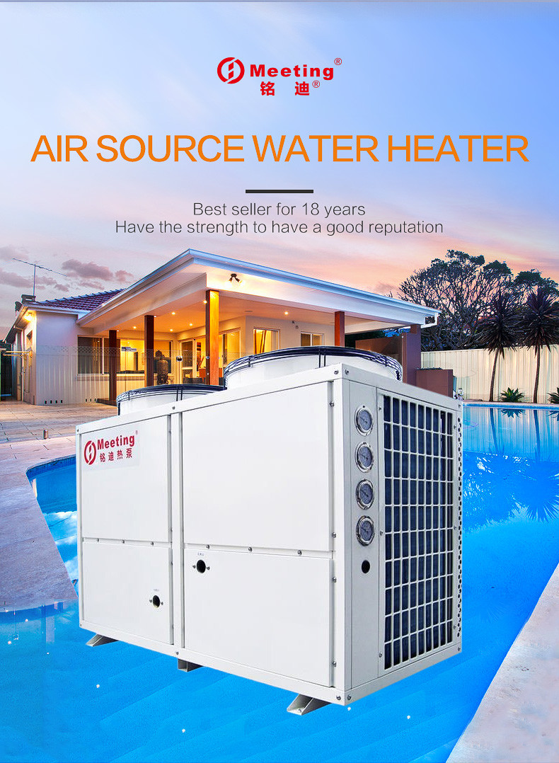 Integral 10P Top Blow Heat Pump EVI Air Source High COP R410A 36.8KW