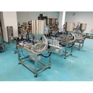 China Juice Screw Capping Filler / Plastic Bottle Filling Capping Machine wholesale