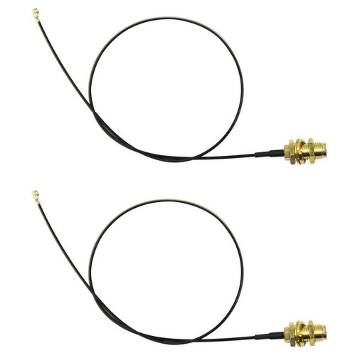6DBi Dual Band Antenna , External RP SMA Black Dual Band WiFi Antenna