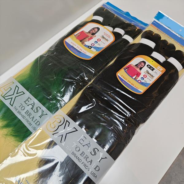 26 Inch 24 Inch Yaki Texture Ombre Jumbo Braiding Hair For Bold And Beautiful