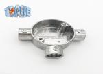 3/4" 1" BS31 Conduit Aluminum Fitting Circular Box 3 Way / Tee Box Iso