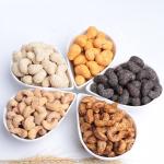 Kosher/Halal Certified Soy Sauce Coated Roasted Cashew Nut Snacks Healthy Food