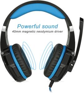 China Deep Bass 50mm 117dB DC5V 3.5 Mm Gaming Headset wholesale