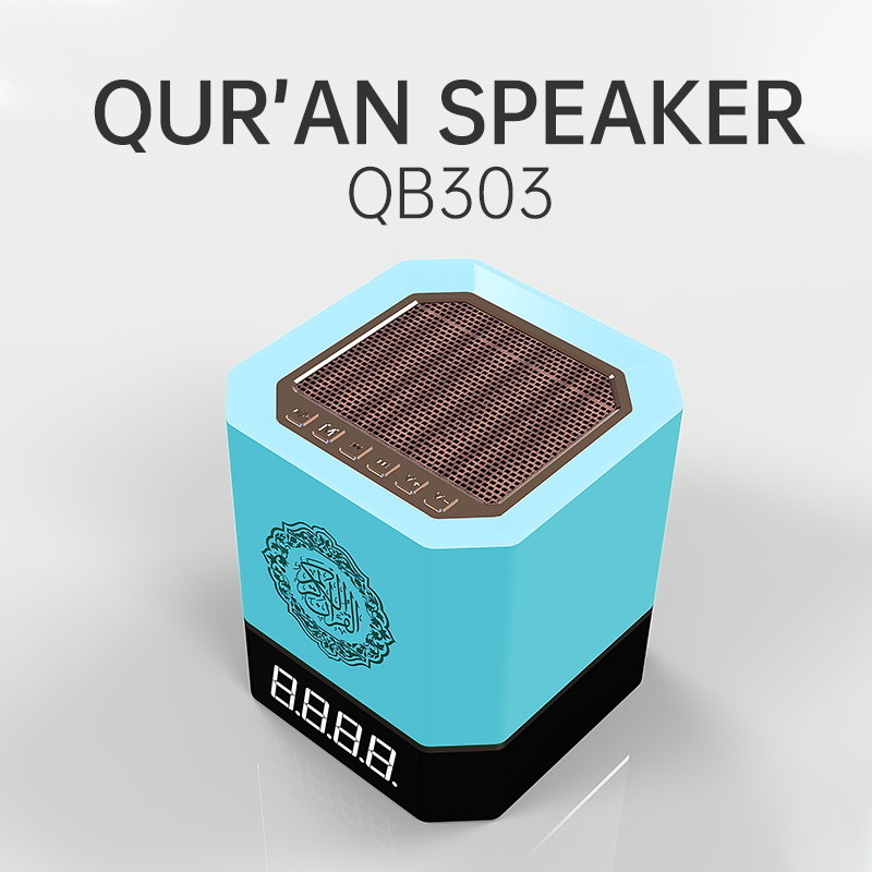 QB303 Bluetooth Azan Clock Quran Player 2000mah