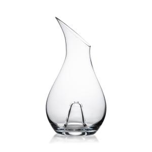 China OEM High Capacity Crystal Glass Handmade Glass Water Carafe Set wholesale