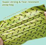 Disposal Dog Poop Bag Biodegradable Compostable Degradable Cat Poop Bags
