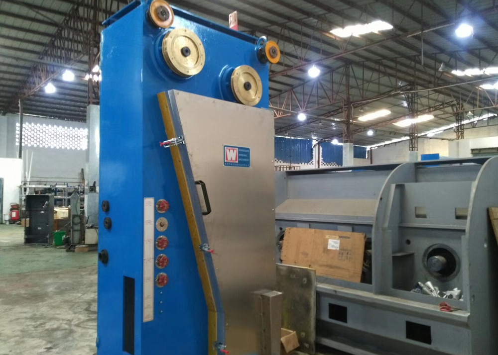 Copper Wire Drawing Machine With Annealing For Electric Cable Production Line