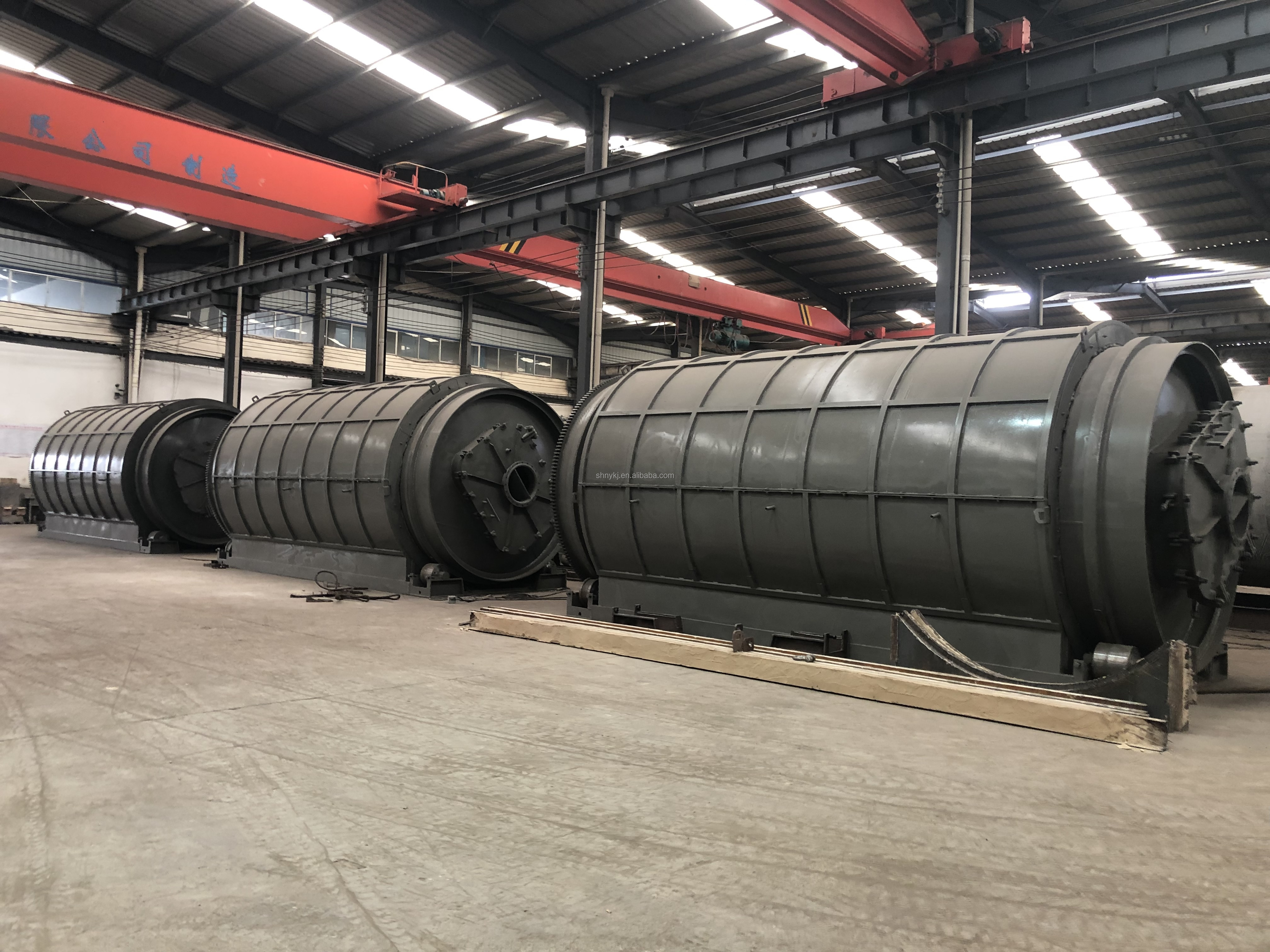 Direct Heating Method Tires to Furnace Oil Machine for Sustainable Production Process