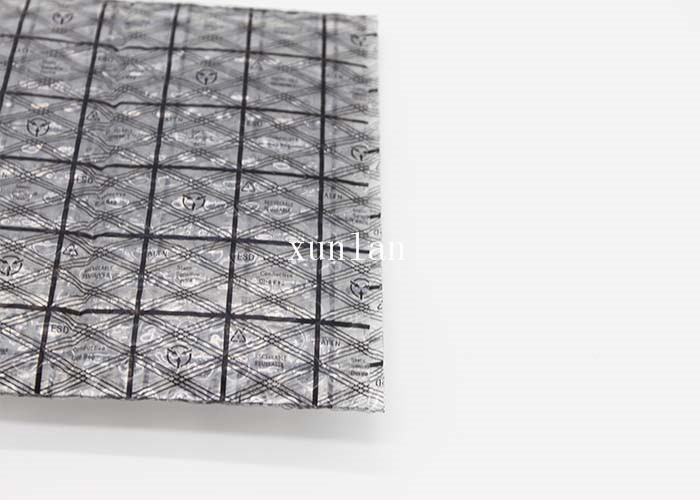 Anti Static Colorful Conductive Grid Bag Offset Printing For Mailing