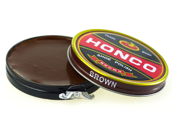 Brown Polish Dubbin 80g 100ml Wax Shoe Polish Give Leather Luster And Color