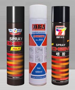 China Textile Spray Adhesive 650ml Waterproof Silicone Glue wholesale