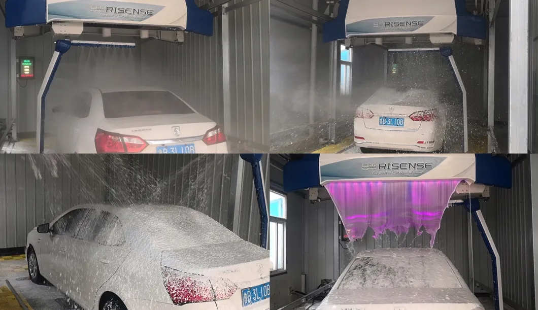 Max Pressure 23kw Automatic Touchless Car Wash Machine For Car Care Products