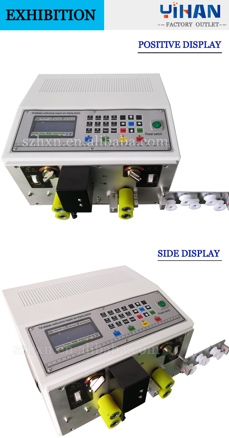 YH-845 Wire Cutting Stripping Machine Electric Wire Stripper Cutter with 220V 50-60HZ