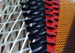 Red Ceiling Diamond 25mm Expanded Metal Wire Mesh Grill Grates