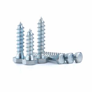 China Grade 5 Steel 1035 Zinc Plated 1/4 Inch Partial Thread Screws wholesale