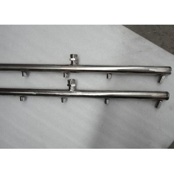 Stainless Steel Middle High-Pressure Spray Rod – For Zoomlion 5100 Sweeper-Washer, Aids Suction Nozzle & Cleans Road