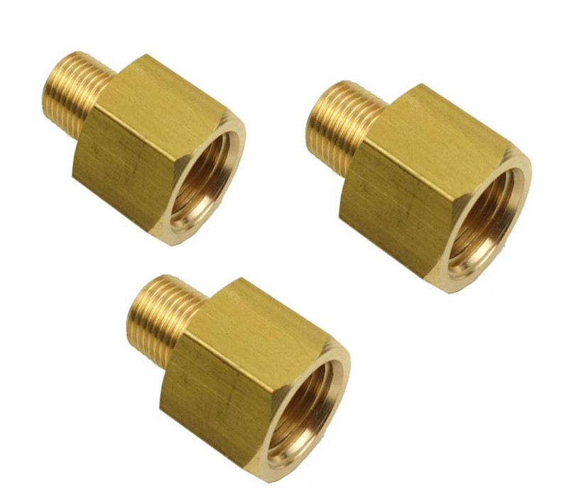 CNC 1/8in NPT Male X 1/4in NPT Female Brass Safety Relief Valve