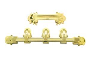 China PP plastic coffin handle funeral accessories HP017 set wholesale