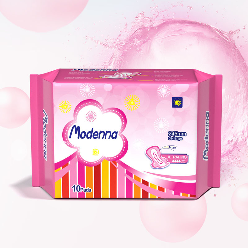 A Grade Non Woven Sanitary Napkins Organic Cotton Menstrual Women's Menstrual Pads