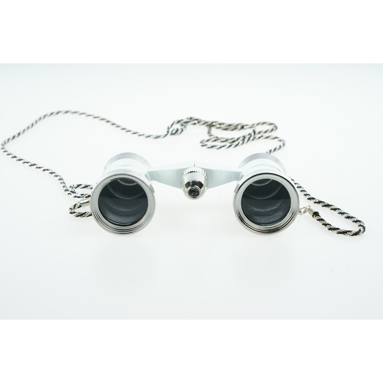 Lightweight 3x25 Opera Theater Glasses with Optional Rubber and Aluminum Material