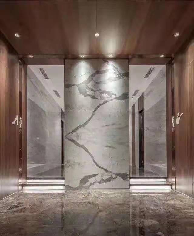 Statuario Venato Marble Italy White Marble Arabescato Marble Stone for Vanity Top