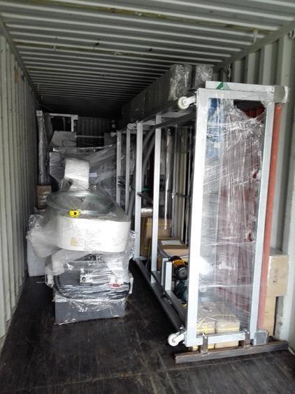 Foshan Star Horizontal Glass Washing Machine with Double Stage