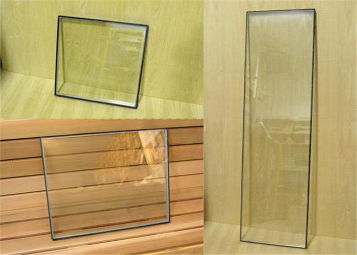 Flat Shaped Double Glazed Insulated Glass Hollow Structure For Restaurant