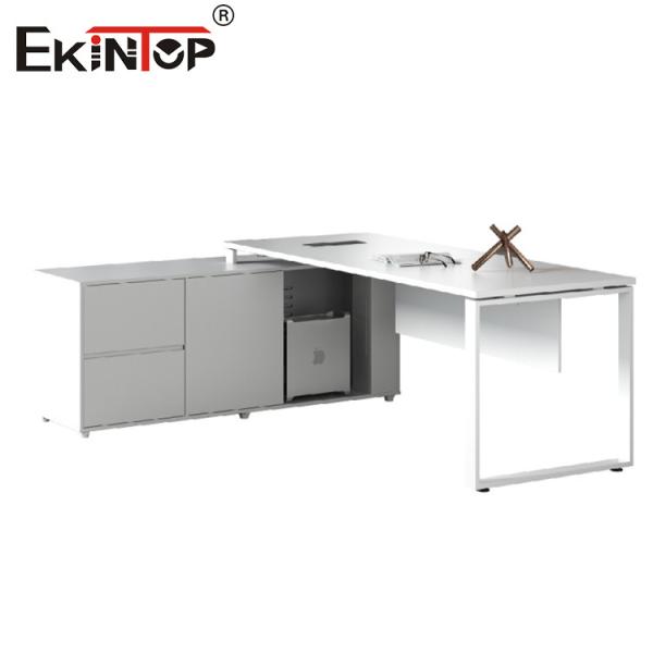 Quality Modern Style White Office Desk Employees Table Direct Manufacturer for sale